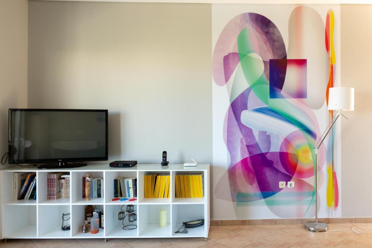 Windsurfing Seaside Apartment Artemida Esterno foto